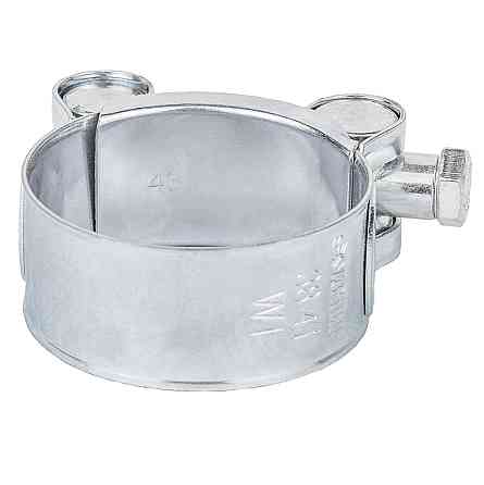 Хомут силовой оцинкованный 20мм Ø38-41мм (КРАТНО 10шт) SIGMA (2509131) Киев