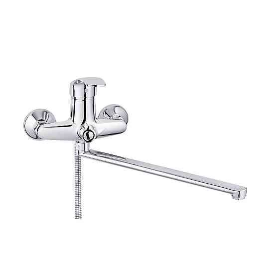 Змішувач для ванни з душовим гарнітуром Kroner KRP Konstante - C071 Київ