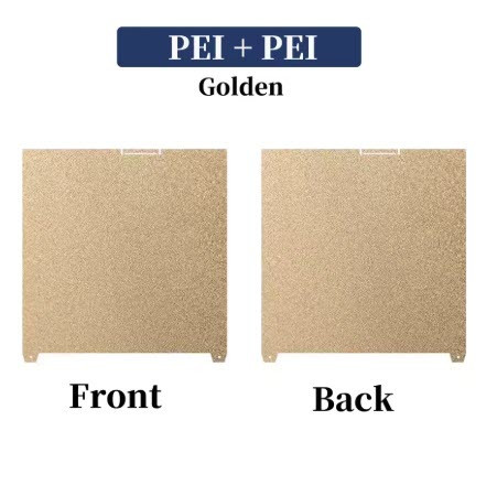 Пружна металева адгезивна пластина PEI - PEI 370*370 для 3д принтерів Creality K2 PLUS (JUUPINE) Київ - фото 2