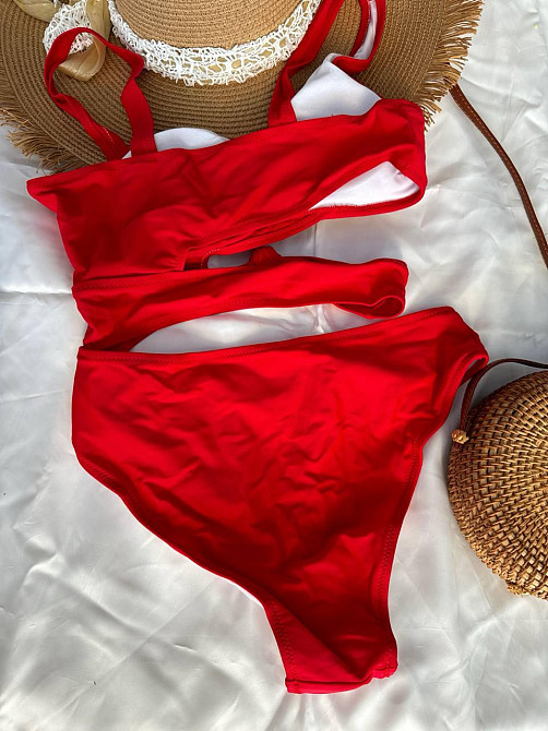 Купальник женский цельный Красный S Харьков - изображение 2