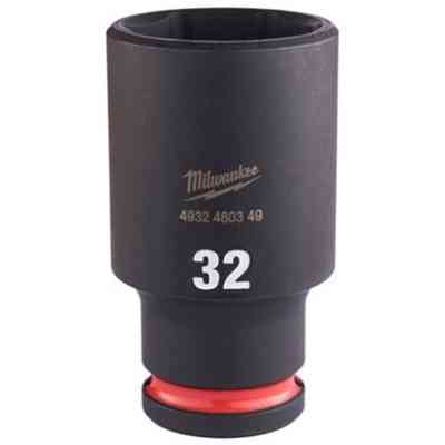 Головка торцева Milwaukee ShW 1/2" 32 мм, довга (4932480349) Вінниця