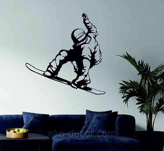 Декоративне настінне Панно «Сноуборд», Декор на стіну Київ