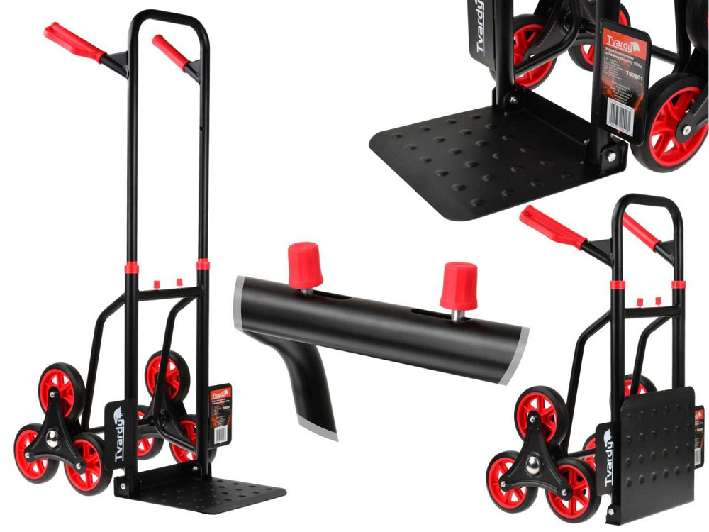 Візок вантажний сходовий складаний "Tvardy" навантаження 150 кг, платформа 31х29см Київ - фото 2