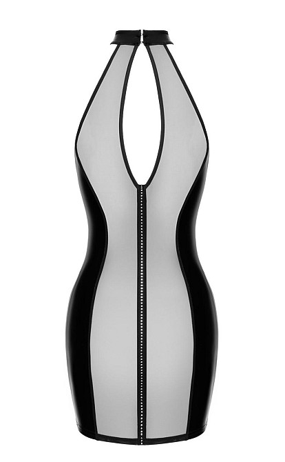 Платье Noir Handmade F370 Luxuria Crystal Sheer Mini Dress XL Sex Aura Киев - изображение 7