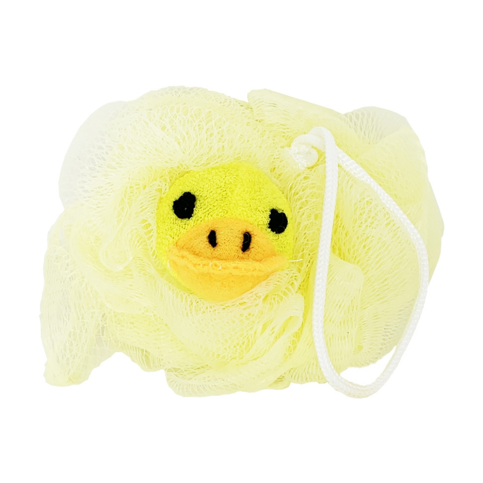 Мочалка для купання малюків Качечка MGZ-0912(Yellow) нейлон Вінниця - фото 1