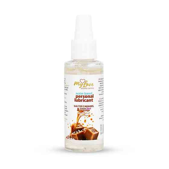 2в1 лубрикант та масажний гель - MyLove Aroma Series Intim&Massage Salted Caramel, 50 мл Sex Aura Київ