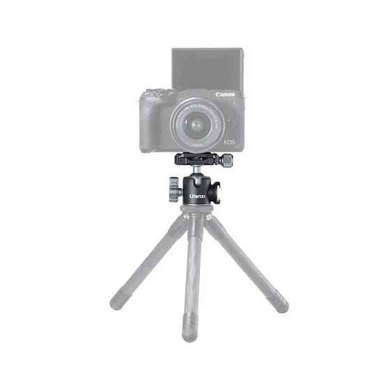 Адаптер кронштейн Ulanzi U-80L Mini Ball Head with Arca Swiss (UV-2235 U-80L) Одеса