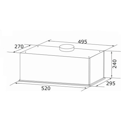 Вытяжка кухонная GRANADO Palamos 4613-1200 Black glass (GCH4613120011) Винница - изображение 8