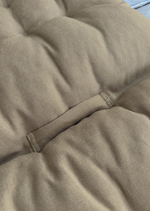 Подушка для стільців (50x120х8 см) подвійна Decorator Sawana колір бежевий 84-140 Київ - фото 5