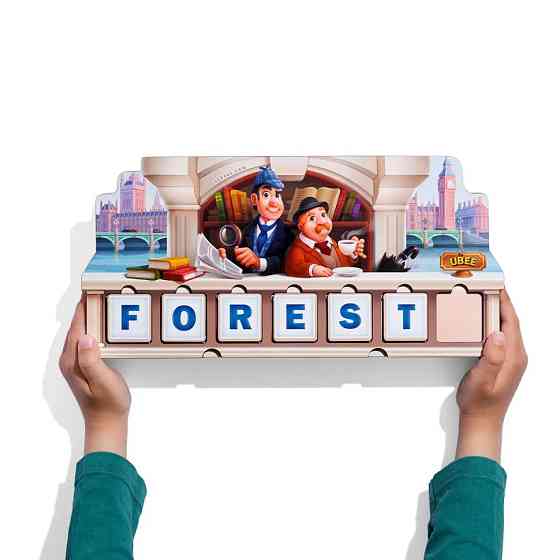 Деревянная детская развивающая игра 