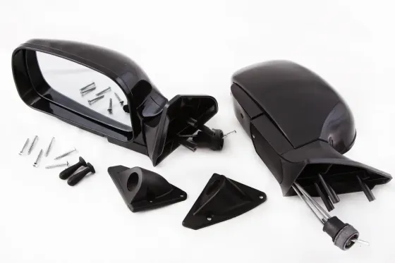 Зеркало наружное 2109 с регулир.  черное Vitol (2 шт.) Винница