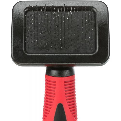 Щетка-пуходерка Trixie мягкая пластик/металл, 7х16 см Киев - изображение 2