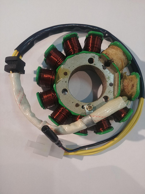 Статор генератора 4T CB/CG 125/150 (9+2 котушок) JIANXING Киев - изображение 1