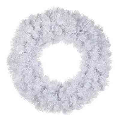 Різдвяний вінок Triumph Tree Icelandic iridescent 60 см Білий (8712799297562) Вінниця