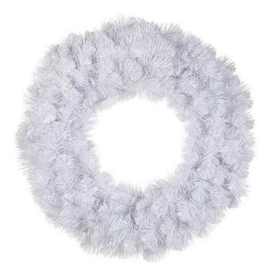 Різдвяний вінок Triumph Tree Icelandic iridescent 60 см Білий (8712799297562) Вінниця - фото 1