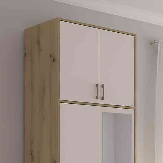 Антресоль висока Doros Ронді Дуб Артизан/Кашемір 2 ДСП 82х52х65 (DRS-011908) Львів