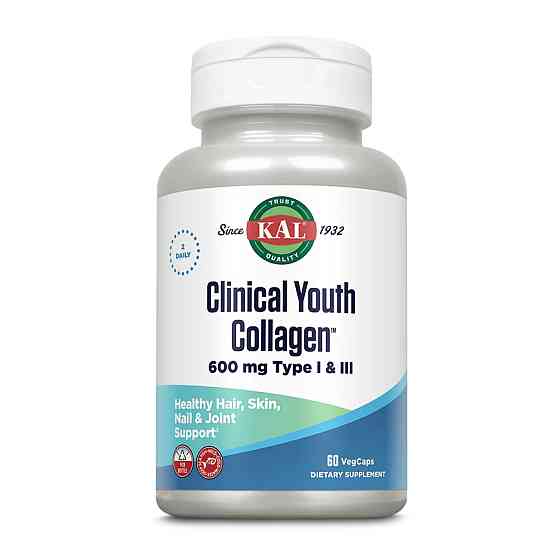 Clinical Youth Collagen I&amp;III 600mg - 60 vcaps Луцьк