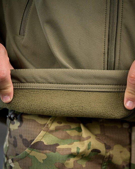 Тактична куртка софтшел LINKOLN олива ПП7948 Одеса - фото 8