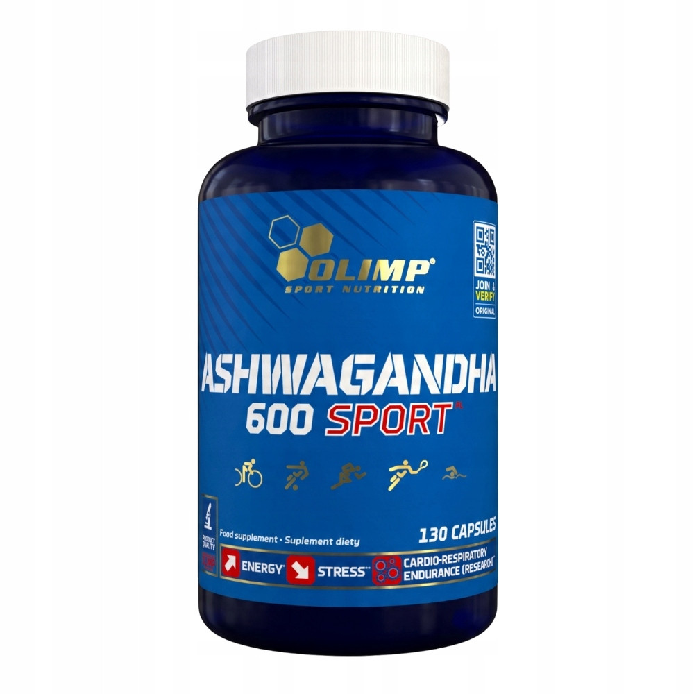 Ашваганда Olimp Ashwagandha 600 Sport 130 caps (200mg) Луцьк - фото 1