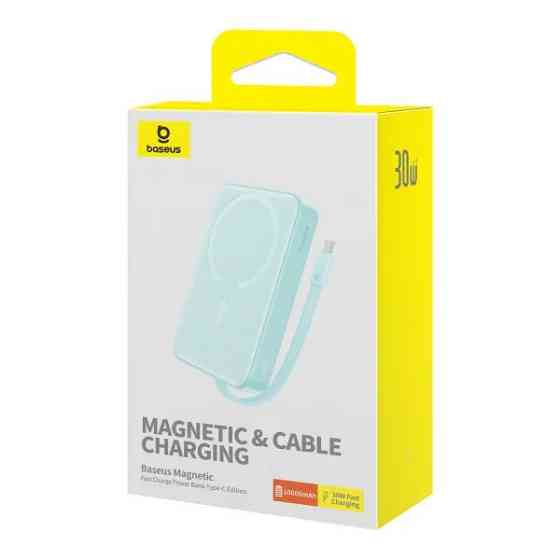 Універсальна мобільна батарея Baseus Magnetic Mini 10000 mAh, 30 W Blue (P1002210B333-00) ( 13143 ) Харків
