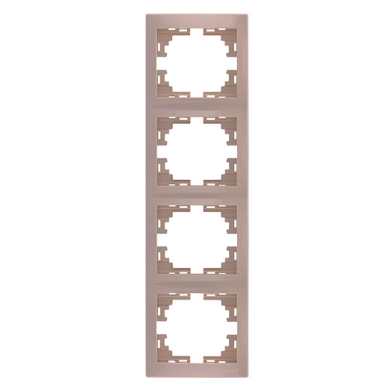 MIRA крем Рамка вертикальна 4-а без вставки Лезард Житомир - фото 1