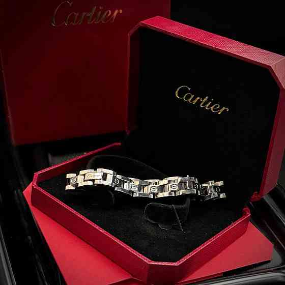 Мужской фирменный браслет Cartier (6110), фирменная упаковка Киев