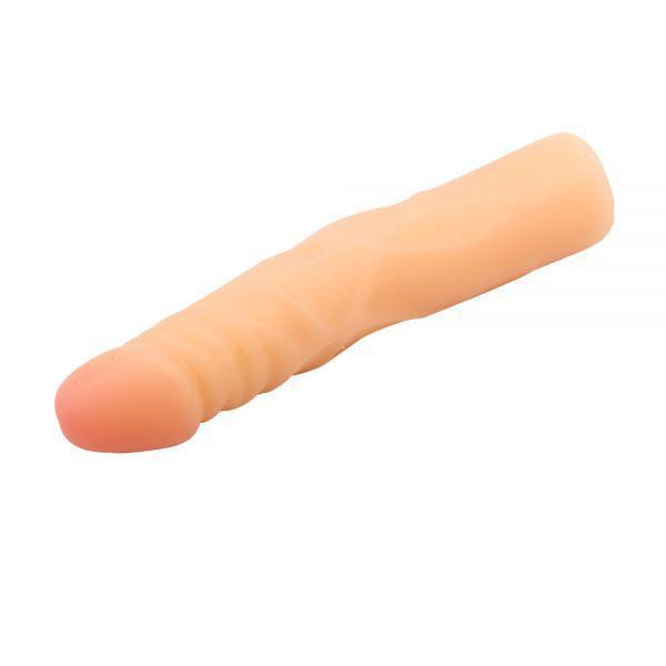 Фалоімітатор WITH FLEXIBLE SPINE 7.5 Sex Aura Київ - фото 3