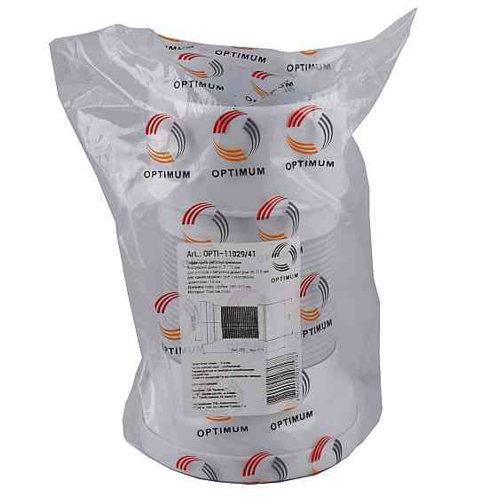 Гофротруба OPTIMUM для унітаза армована 110/410 мм для пластикової каналізації OPTI 11029/41 Київ