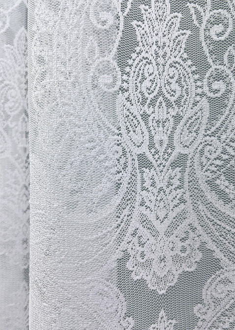 Тюль VR-Textil 1968т Жакард Білий 400х270 см (42-1004) Київ - фото 4