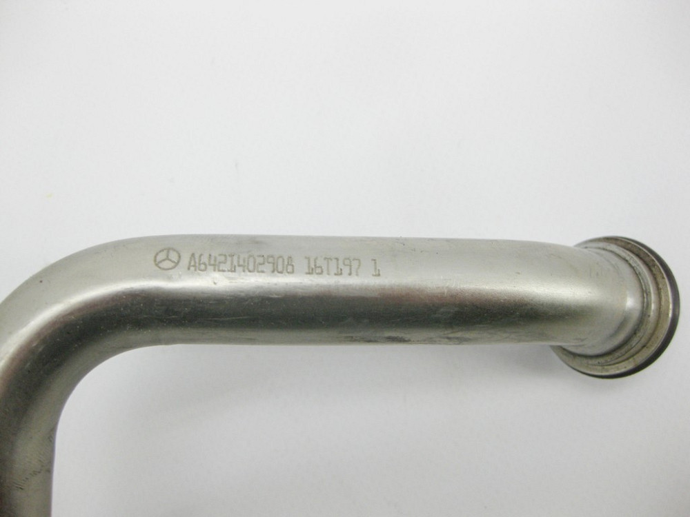 Mercedes-Benz  A6421402908 Трубка рециркуляції відпрацьованих газів на байпасний клапан двигуна OM642 V6 3.0 cdi E-Class W212 W213 C207 C238 S-Class W Одеса - фото 7