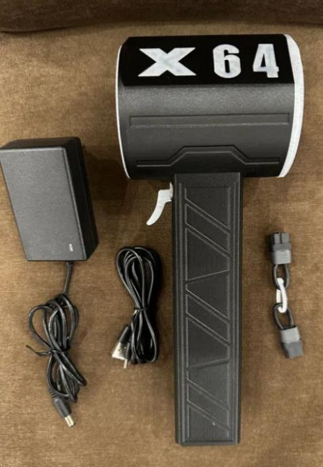 Вентилятор турбо-реактивный для автомобиля X64 800W Черный Киев - изображение 7