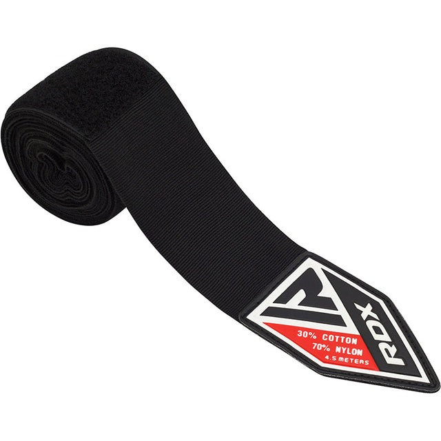 Бинти для боксу RDX WX Professional Boxing Hand Wraps Black (4.5м.) Киев - изображение 4