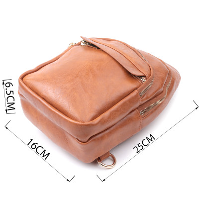 Сумка Vintage Жіноча з однією лямкою через плече з гладкої екошкіри Руда (22767) Вінниця - фото 7