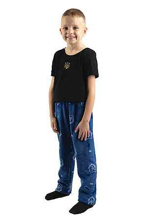 Домашні дитячі штани теплі, електрик, велсофт топ Київ