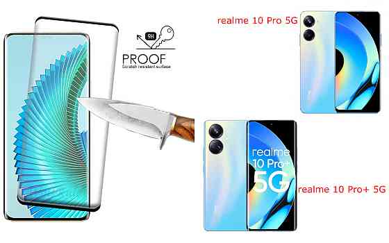 Захисне скло HyperGlass Pro для realme 10 Pro 5G, realme 10 Pro+ 5G – максимальна чутливість та захист Київ