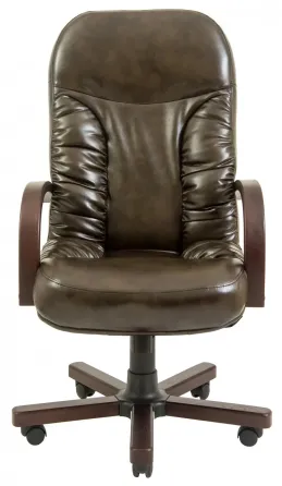 Офисное Кресло Руководителя Richman Buford Madras Verde Wood M1 Tilt Темно-зеленый Днепр