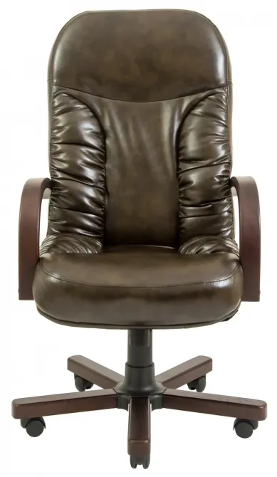 Офисное Кресло Руководителя Richman Buford Madras Verde Wood M1 Tilt Темно-зеленый Днепр - изображение 4