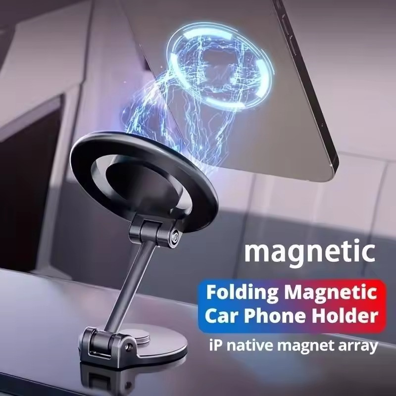 Тримач автомобільний, магнітний під телефон JKM01, чорний Кам'янець-Подільський - фото 5