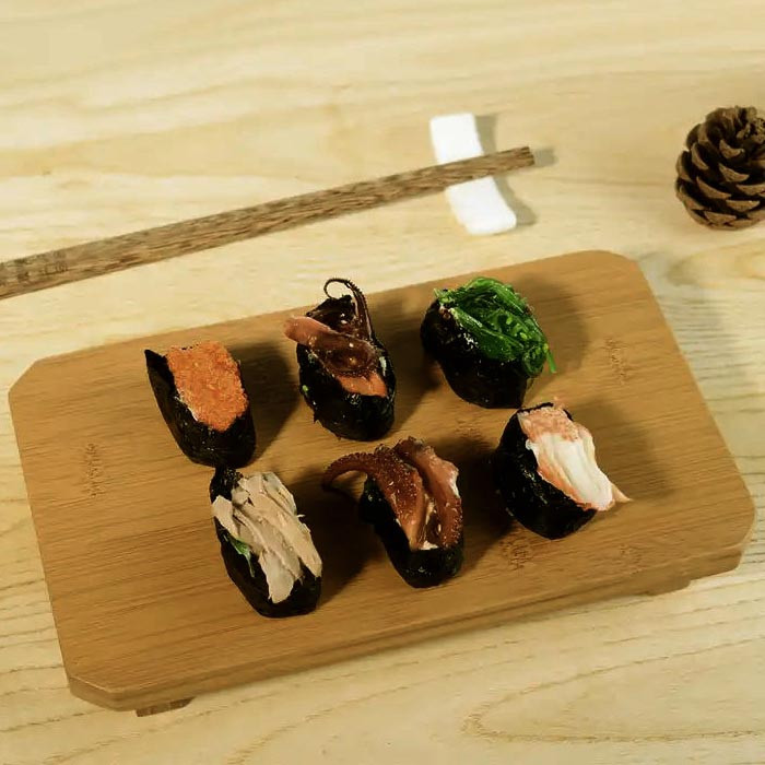 Дошка для подачі суші "Бенсі" сієна Миколаїв - фото 1