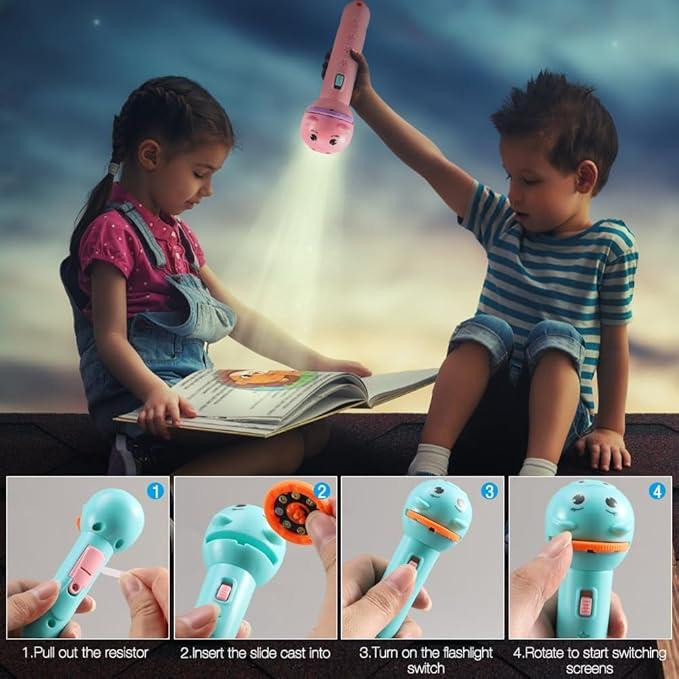 Детский фонарик-проектор с 24 слайдами для малышей Киев - изображение 5