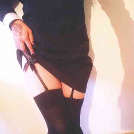 Пояс для чулок женский универсальный черный Киев