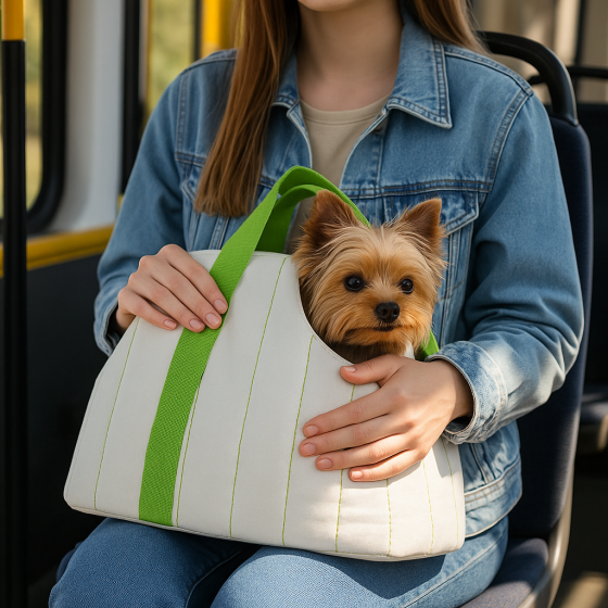 Сумка-переноска для котів і собак WAUDOG Relax Eco, 44*35*22 см, до 8 кг Київ