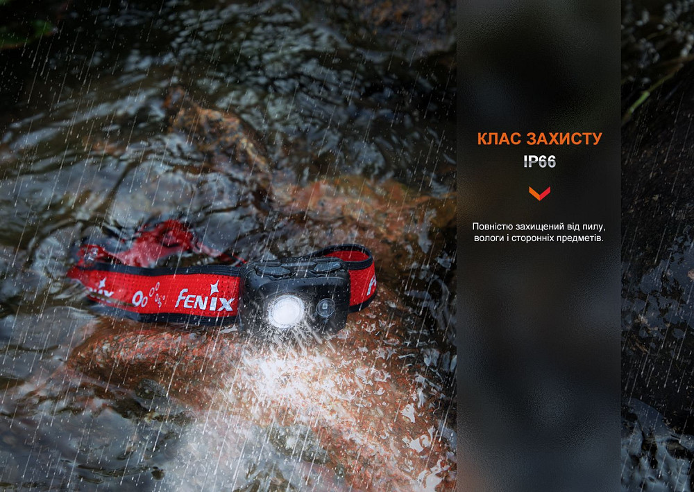 Ліхтар налобний Fenix HL16 AAA чорний Київ - фото 18