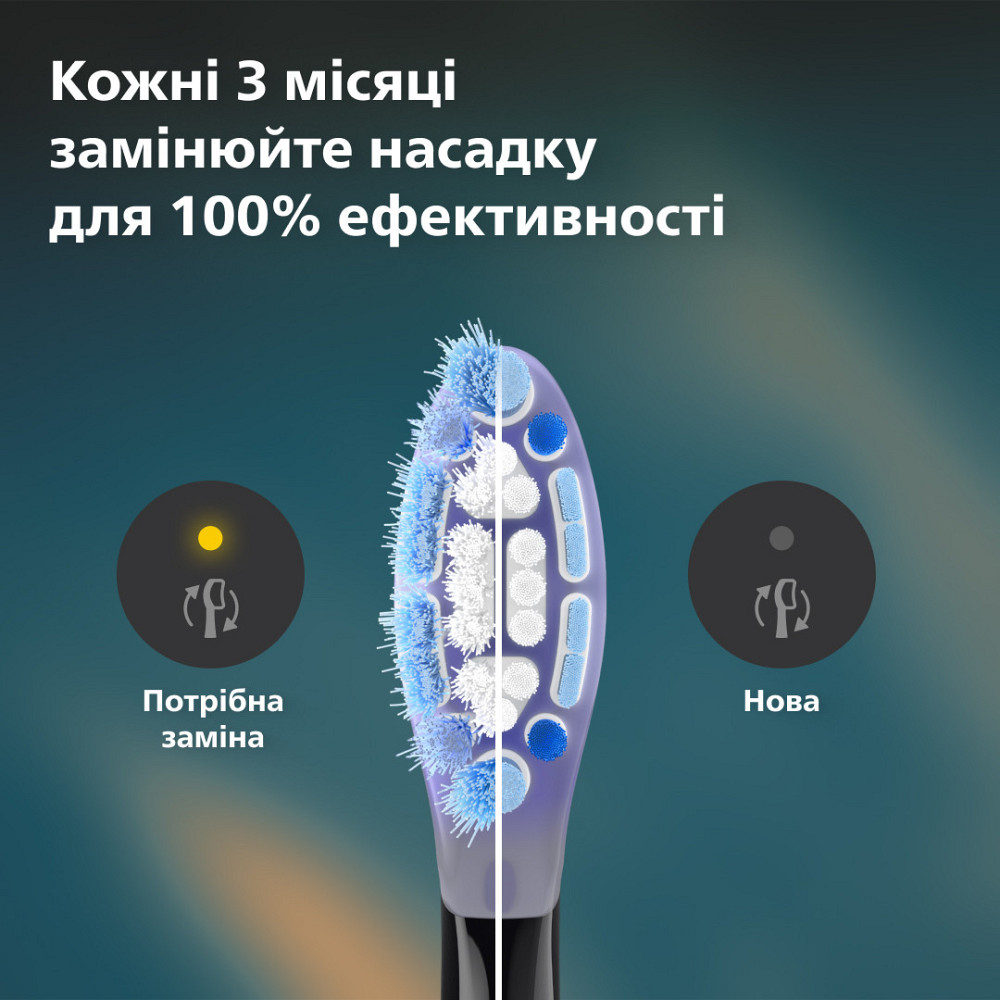 Насадка для зубної щітки Philips HX9054/88 ( Black ) Харьков - изображение 8