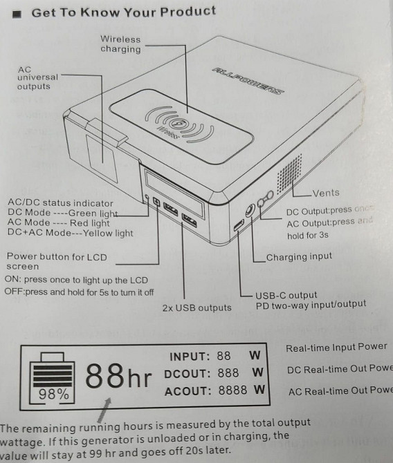Зарядное устройство Allpowers. Киев - изображение 1