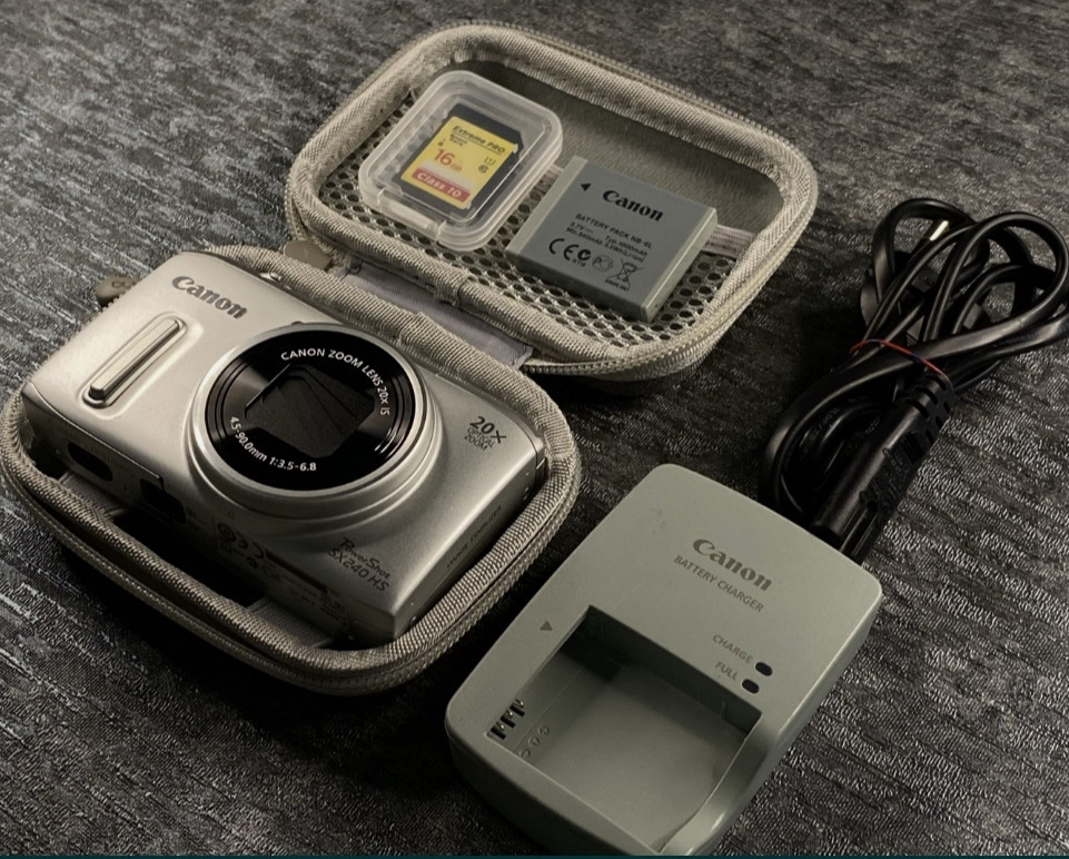 Фотоаппарат Canon Power Shot SX240 HS аналог G7X. Киев - изображение 2