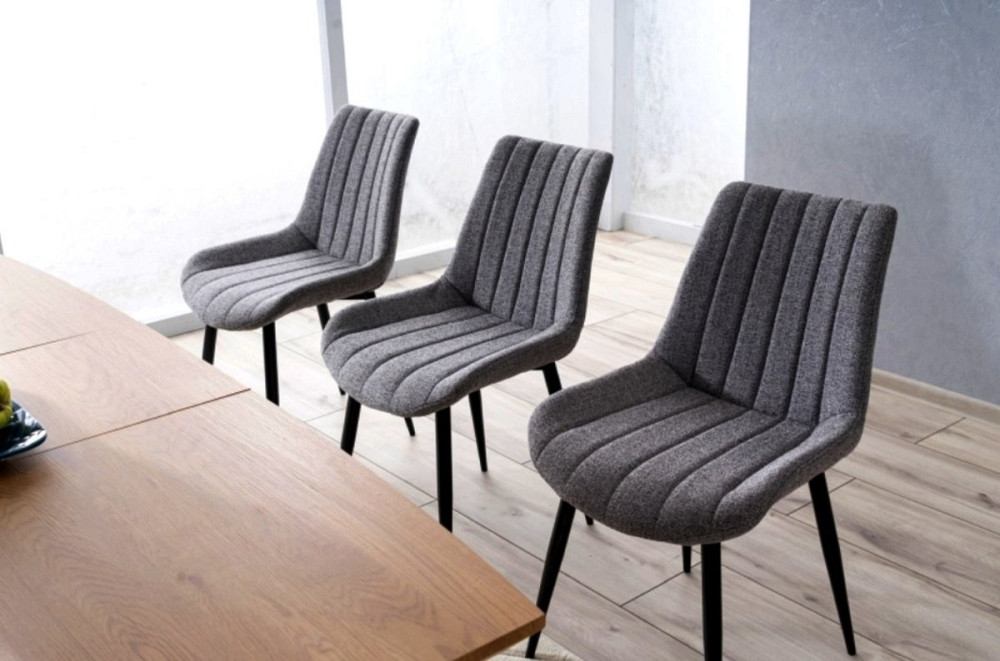 Стілець ZOOM чорний каркас/сірий TAP.144 Київ - фото 2