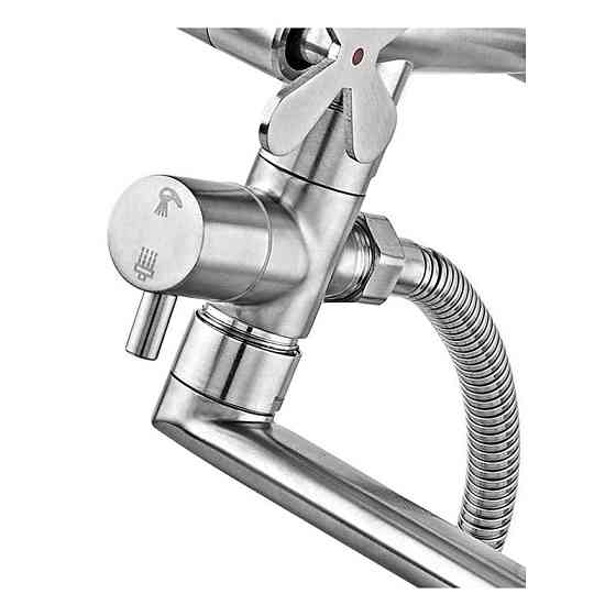 Сучасний змішувач для ванни Zerix GTA 006 (ZX4738) з комфортним керуванням Харків