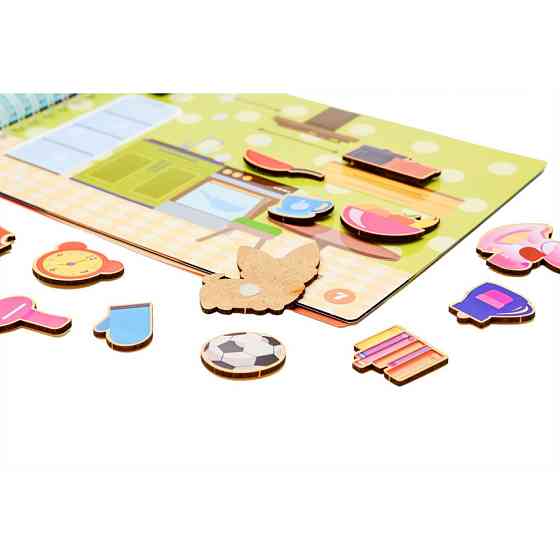 Розвиваюча іграшка "Мока Бока Будиночок" Puz-88892, 103 деталі Вінниця