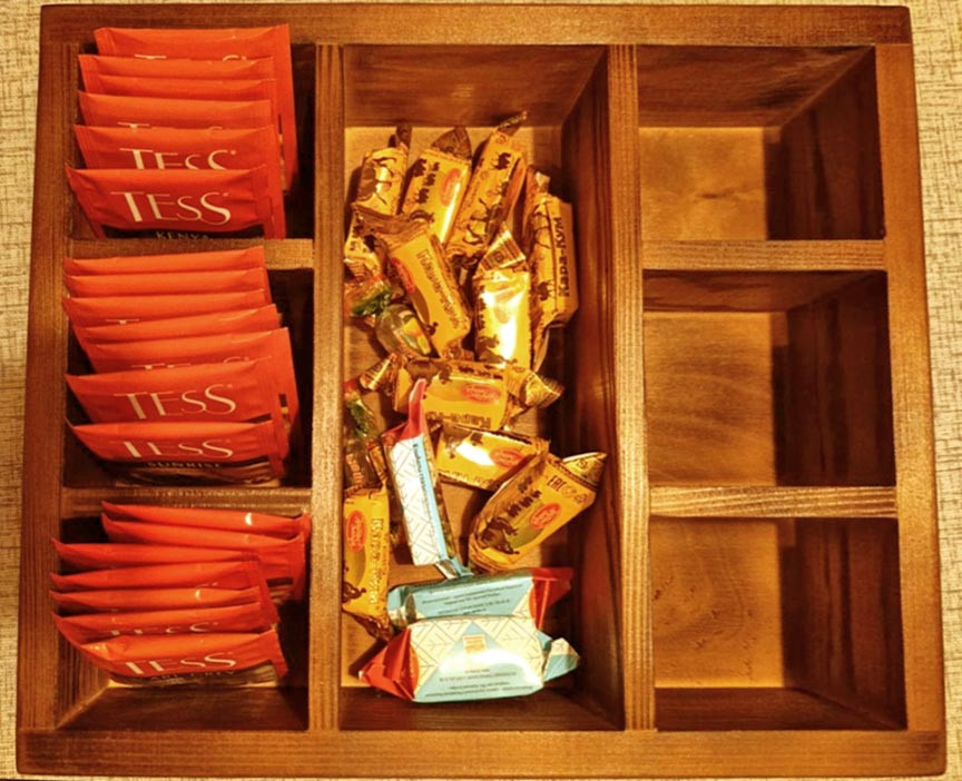 Менажница деревянная 